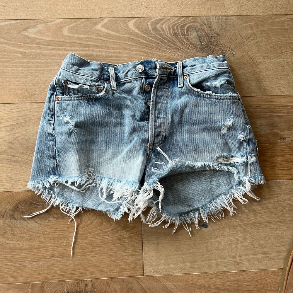 Agolde Parker Vintage Cut Off Shorts - worn a handful of times!